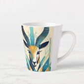 Art Deco Gazelle 12oz Tasse (Rechts)