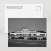 Art Deco Gebäude Postkarte (Vorne/Hinten)