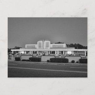 Art Deco Gebäude Postkarte