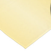 Art Deco Gelbe Schuhe Design Tableclout Tischdecke (Schrägansicht)