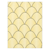 Art Deco Gelbe Schuhe Design Tableclout Tischdecke (Vorderseite)