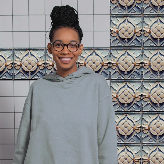 Art Déco Gemusterte Mauer Deco Art Nouveau Fliese