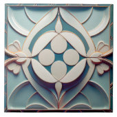 Art Déco Gemusterte Mauer Deco - Wine Bar Jugendst Fliese (Vorderseite)