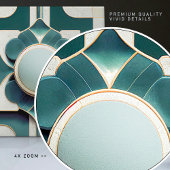 Art Déco Gemusterte Mauer Deco - Wine Bar Jugendst Fliese