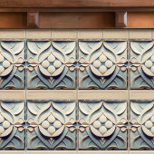 Art Déco Gemusterte Mauer Deco - Wine Bar Jugendst Fliese