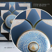 Art Déco Gemusterte Mauer Deco - Wine Bar Jugendst Fliese