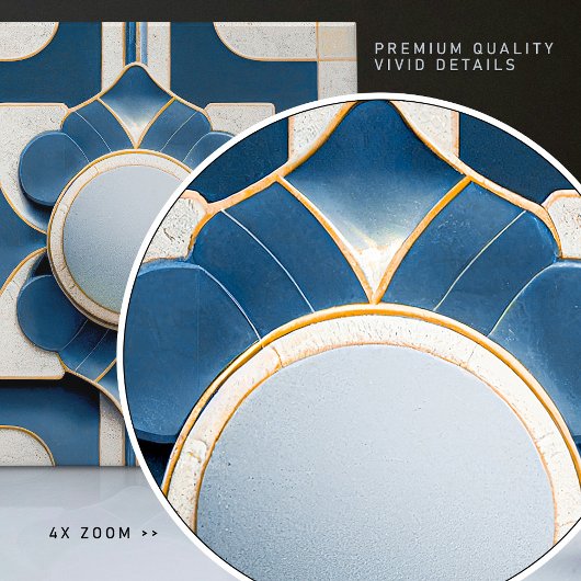 Art Déco Gemusterte Mauer Deco - Wine Bar Jugendst Fliese