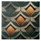 Art Deco Gemusterte Wine tasting in der Fattoria M Fliese (Vorderseite)