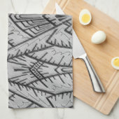 Art Deco Geo Küchentücher (Viertel Falte)
