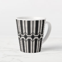 Art Deco Geometric 12oz Tasse