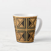 Art Deco Geometric 12oz Tasse (Rechte Ecke)