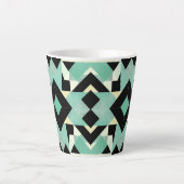Art Deco Geometric 12oz Tasse (Vorderseite)