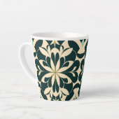 Art Deco Geometric 12oz Tasse (Linke Ecke)