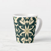 Art Deco Geometric 12oz Tasse (Rechte Ecke)