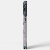 Art Deco Geometric Abstrakt iPhone Case (Rückseite / Links)