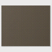 Art Deco Geometric Circles-Muster Geschenkpapier (Flach)