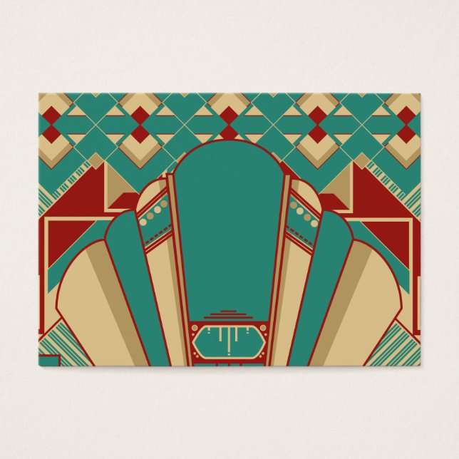Art Deco Geometric Design (Vorderseite)