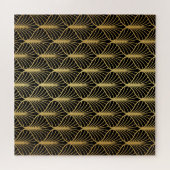 Art Deco Geometric Luxury Pattern Puzzle (Horizontal)