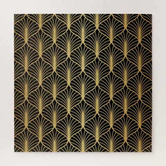 Art Deco Geometric Luxury Pattern Puzzle (Vertikal)