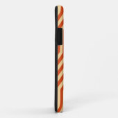 Art Deco Geometric - Mandarine orange Case-Mate iPhone Hülle (Hinten/Rechts)