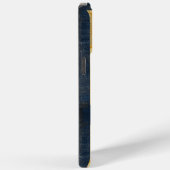 Art Deco Geometric - Marine, Gold und Rot Case-Mate iPhone Hülle (Rückseite / Rechts)