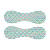 Art Deco Geometric Pastel Fan Design Baseball (Paneele)