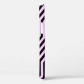 Art Deco Geometric - Schwarz und Rosa Case-Mate iPhone Hülle (Rückseite / Rechts)