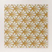 Art Deco Geometric Sea Muschel Puzzle (Horizontal)