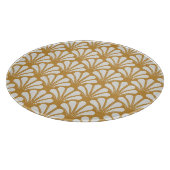 Art Deco Geometric Sea Muschel Schneidebrett (Ecke)