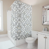 Art Deco Geometric Shower Curtain - Elegant  Duschvorhang (Beispiel)