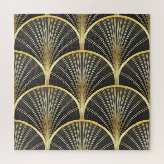 Art Deco Geometric Texture Illustration Puzzle