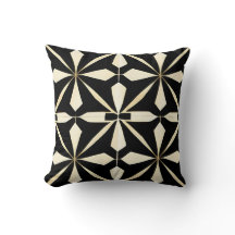 Art Deco Geometric Throw Pillow