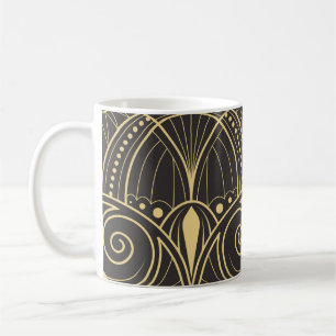 Art Deco Geometric Tiles Luxury. Kaffeetasse