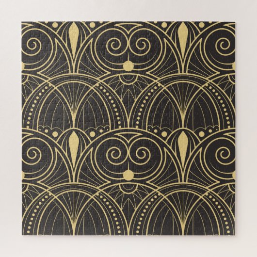 Art Deco Geometric Tiles Luxury. Puzzle (Vertikal)