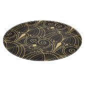 Art Deco Geometric Tiles Luxury. Schneidebrett (Ecke)