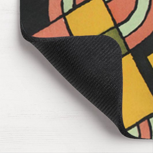 Art Deco Geometrie Muster - Mousepad (Ecke)