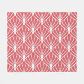 Art Deco, geometrisch nahtloses Muster. Fleecedecke (Vorderseite (Horizontal))