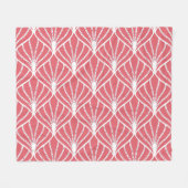 Art Deco, geometrisch nahtloses Muster. Fleecedecke (Vorderseite (Horizontal))