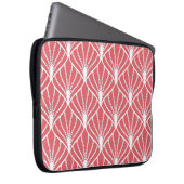 Art Deco, geometrisch nahtloses Muster. Laptopschutzhülle (Vorne Rechts)