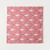 Art Deco, geometrisch nahtloses Muster. Wandteppich (Vorderseite (Horizontal))