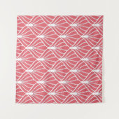 Art Deco, geometrisch nahtloses Muster. Wandteppich (Vorderseite (Horizontal))