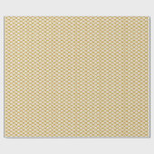 Art Déco, geometrische, blumengeschmückte Muster. Geschenkpapier (Flach)