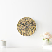 Art Deco Geometrische Uhr (Zuhause)