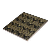 Art Deco Geometrischer Skyline Muster #9 ID1196 Fliese (Seite)