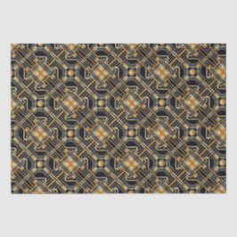 Art Deco, geometrisches Muster Seidenpapier