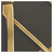 Art Deco geometrisches Muster Stoff sieht schwarz (Nahaufnahme)