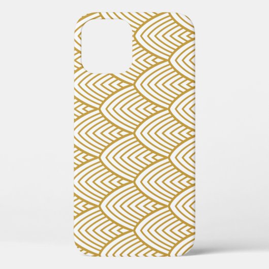 Art Deco geometrisches nahtloses Muster. Case-Mate iPhone Hülle (Rückseite)