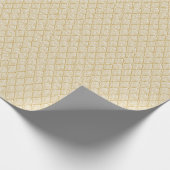 Art Deco geometrisches nahtloses Muster. Geschenkpapier (Ecke)