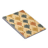 Art Deco Geometrisches Notizbuch Notizblock (Rechte Seite)