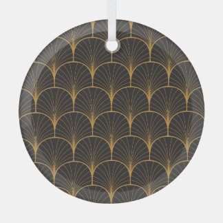 Art Deco, Geometrisches Vintages Muster. Ornament Aus Glas